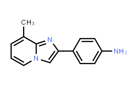 CAS No. 365565-88-4, 4-(8-Methylimidazo[1,2-a]pyridin-2-yl)aniline