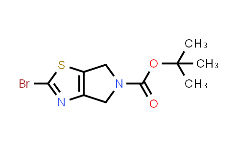 CAS No. 365996-63-0, tert-Butyl 2-bromo-4,6-dihydro-5H-pyrrolo[3,4-d]thiazole-5-carboxylate