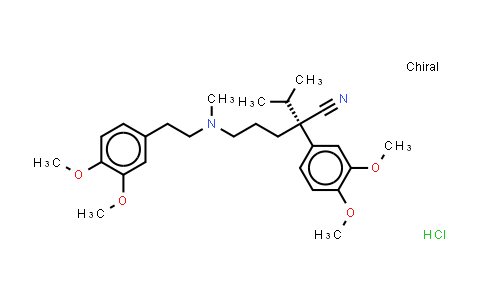 CAS No. 36622-28-3, (S)-Verapamil (hydrochloride)