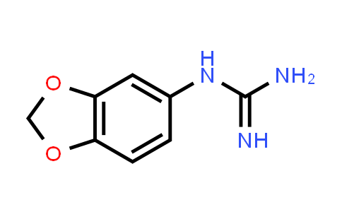 CAS No. 366498-47-7, N-1,3-Benzodioxol-5-ylguanidine
