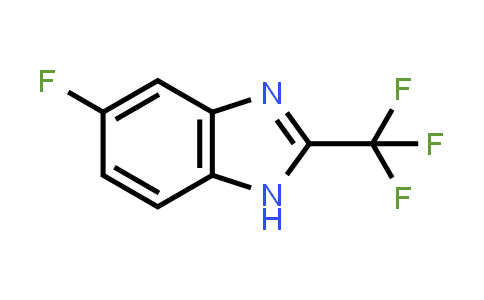 CAS No. 3671-47-4, 5-Fluoro-2-(trifluoromethyl)-1H-benzo[d]imidazole