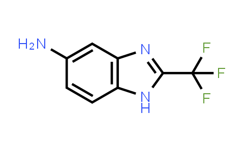 CAS No. 3671-66-7, 2-(Trifluoromethyl)-1H-benzo[d]imidazol-5-amine