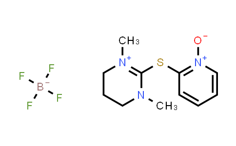 CAS No. 367252-09-3, 3,4,5,6-Tetrahydro-1,3-dimethyl-2-[(1-oxido-2-pyridinyl)thio]pyrimidinium tetrafluoroborate