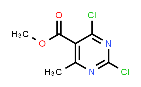 CAS No. 36745-93-4, 2,4-Dichloro-6-methyl-5-pyrimidinecarboxylic acid methyl ester