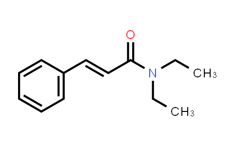 CAS No. 3680-04-4, Cinnamamide, N,N-diethyl-