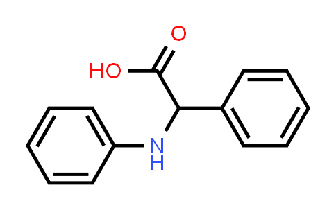 CAS No. 3684-12-6, Glycine, N,2-diphenyl-