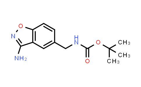 CAS No. 368426-88-4, tert-Butyl ((3-aminobenzo[d]isoxazol-5-yl)methyl)carbamate