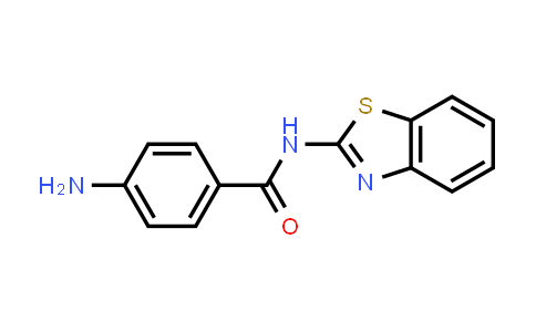 CAS No. 36855-80-8, 4-Amino-N-(benzo[d]thiazol-2-yl)benzamide