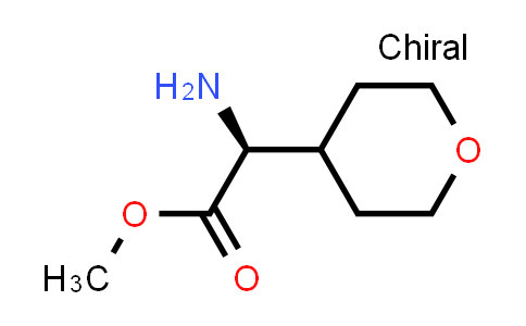 CAS No. 368866-32-4, (S)-methyl 2-amino-2-(tetrahydro-2H-pyran-4-yl)acetate