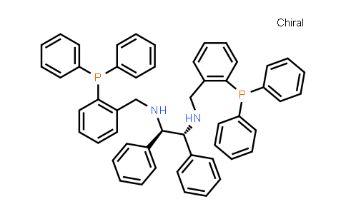 CAS No. 369378-17-6, (1R,2R)-N,N'-Bis[[2-(diphenylphosphino)phenyl]methyl]-1,2-diphenyl-1,2-ethanediamine