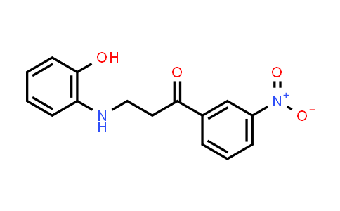 CAS No. 36946-00-6, 3-[(2-Hydroxyphenyl)amino]-1-(3-nitrophenyl)propan-1-one