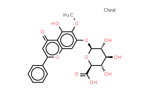 CAS No. 36948-76-2, Oroxylin A-7-O-glucuronide