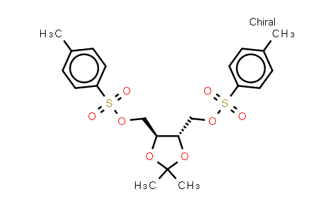CAS No. 37002-45-2, 1,4-Di-O-tosyl-2,3-O-isopropylidene-L-threitol