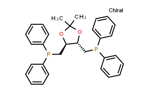CAS No. 37002-48-5, (((4S,5S)-2,2-Dimethyl-1,3-dioxolane-4,5-diyl)bis(methylene))bis(diphenylphosphine)