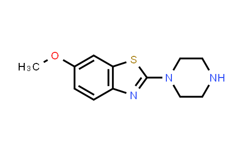 CAS No. 37016-01-6, 6-Methoxy-2-piperazin-1-yl-1,3-benzothiazole