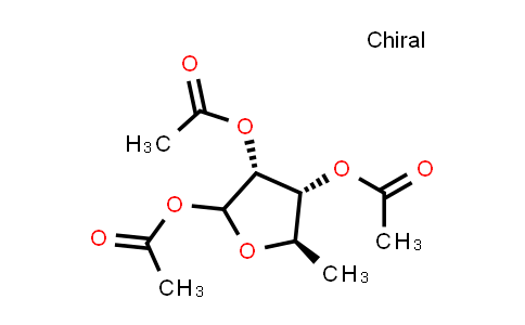 CAS No. 37076-71-4, (3R,4R,5R)-5-Methyltetrahydrofuran-2,3,4-triyl triacetate