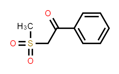 CAS No. 3708-04-1, 2-(Methylsulfonyl)-1-phenylethanone