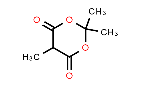 CAS No. 3709-18-0, 2,2,5-Trimethyl-1,3-dioxane-4,6-dione