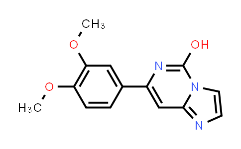 CAS No. 371171-04-9, 7-(3,4-dimethoxyphenyl)imidazo[1,2-c]pyrimidin-5-ol