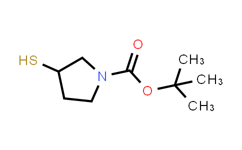 CAS No. 371240-66-3, tert-Butyl 3-mercaptopyrrolidine-1-carboxylate