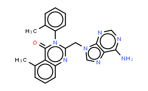 MC551674 | 371242-69-2 | 2-[(6-氨基-9H-嘌呤-9-基)甲基]-5-甲基-3-(2-甲基苯基)-4(3H)-喹唑啉酮