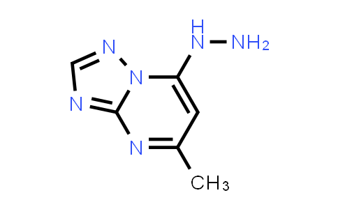 CAS No. 37140-08-2, 7-hydrazinyl-5-methyl-[1,2,4]triazolo[1,5-a]pyrimidine
