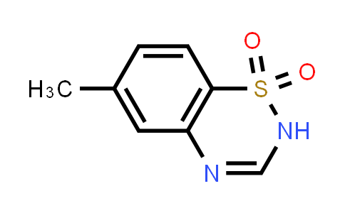 CAS No. 37162-39-3, 6-Methyl-2H-benzo[e][1,2,4]thiadiazine 1,1-dioxide