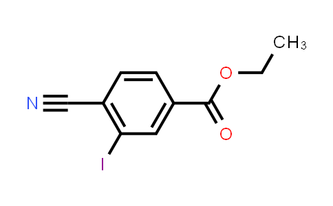 CAS No. 371765-16-1, Ethyl 4-cyano-3-iodobenzoate