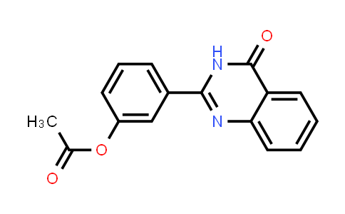 CAS No. 371947-93-2, 3-(4-Oxo-3,4-dihydroquinazolin-2-yl)phenyl acetate