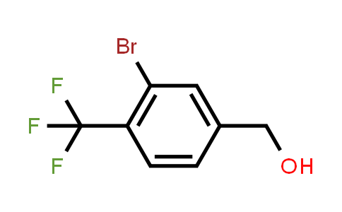 CAS No. 372120-54-2, (3-Bromo-4-(trifluoromethyl)phenyl)methanol