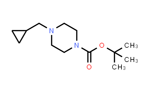 CAS No. 373608-50-5, 1-Piperazinecarboxylic acid, 4-(cyclopropylmethyl)-, 1,1-dimethylethyl ester