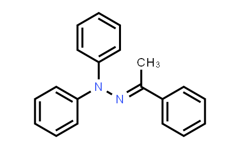 CAS No. 3741-90-0, N-phenyl-N-[(E)-1-phenylethylideneamino]aniline