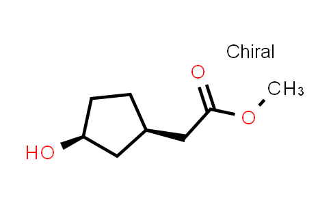 CAS No. 37435-80-6, Methyl 2-[(1R,3S)-rel-3-hydroxycyclopentyl]acetate