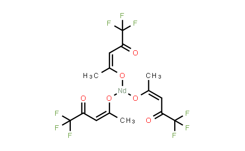CAS No. 37473-67-9, Neodymium(III) trifluoroacetylacetonate