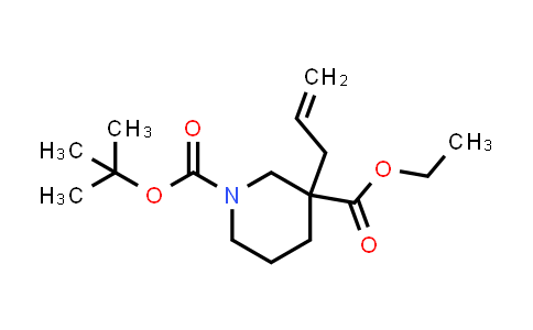 CAS No. 374795-32-1, 1-tert-Butyl 3-ethyl 3-allylpiperidine-1,3-dicarboxylate