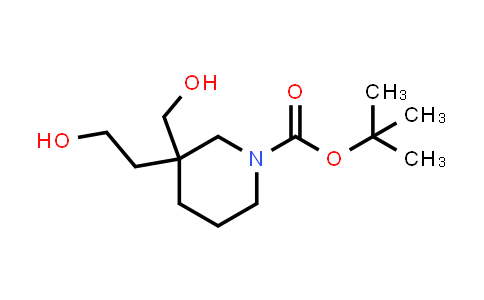 CAS No. 374795-35-4, tert-Butyl 3-(2-hydroxyethyl)-3-(hydroxymethyl)piperidine-1-carboxylate