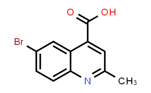 CAS No. 37509-21-0, 6-Bromo-2-methylquinoline-4-carboxylic acid