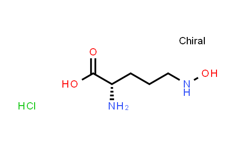 CAS No. 37552-52-6, (2S)-2-Amino-5-(N-hydroxyamino)pentanoic acid hydrochloride