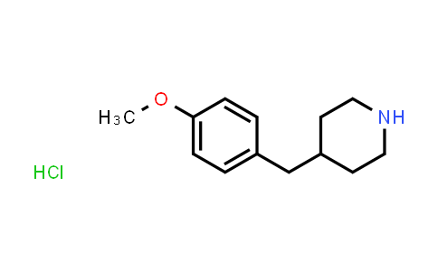CAS No. 37581-27-4, 4-[(4-Methoxyphenyl)methyl]piperidine hydrochloride