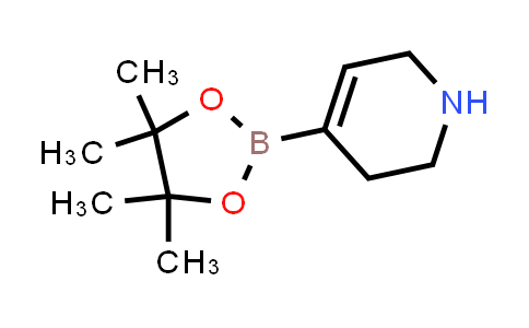 CAS No. 375853-82-0, 1,2,3,6-Tetrahydro-4-(4,4,5,5-tetramethyl-1,3,2-dioxaborolan-2-yl)pyridine