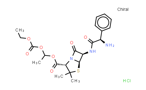 CAS No. 37661-08-8, Bacampicillin (hydrochloride)