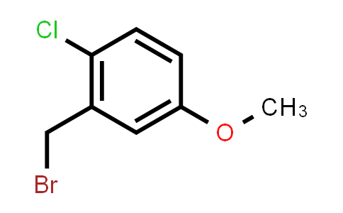 CAS No. 3771-13-9, 2-Chloro-5-methoxybenzyl bromide