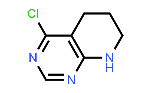 CAS No. 3771-95-7, 4-Chloro-5,6,7,8-tetrahydropyrido[2,3-d]pyrimidine