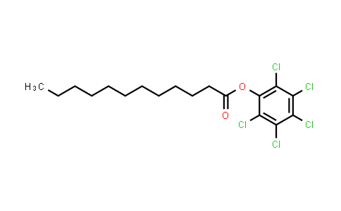 CAS No. 3772-94-9, Pentachlorophenyl laurate