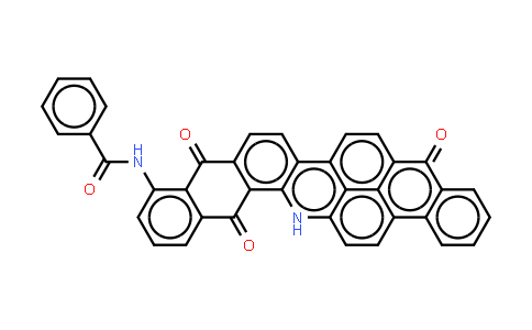CAS No. 3772-98-3, N-(5,10,15,16-Tetrahydro-5,10,15-trioxoanthra2,1,9-mnanaphth2,3-Hacridin-11-yl)benzamide