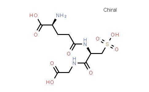 CAS No. 3773-07-7, (S)-2-Amino-5-(((R)-1-((carboxymethyl)amino)-1-oxo-3-sulfopropan-2-yl)amino)-5-oxopentanoic acid