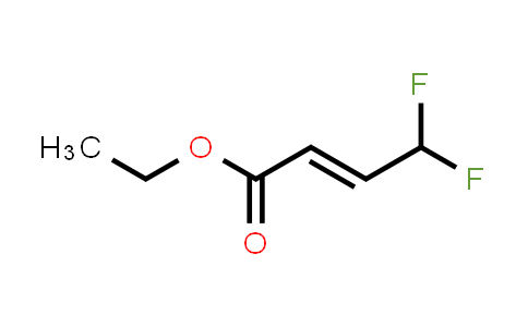 CAS No. 37746-82-0, Ethyl (E)-4,4-difluorobut-2-enoate