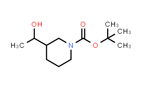 CAS No. 377780-25-1, tert-Butyl 3-(1-hydroxyethyl)piperidine-1-carboxylate