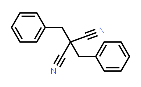 CAS No. 3779-31-5, 2,2-Bis(phenylmethyl)propanedinitrile