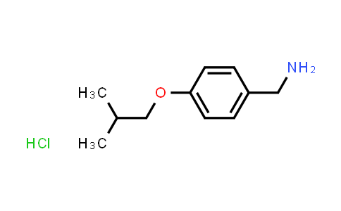 CAS No. 37806-44-3, (4-Isobutoxyphenyl)methanamine hydrochloride